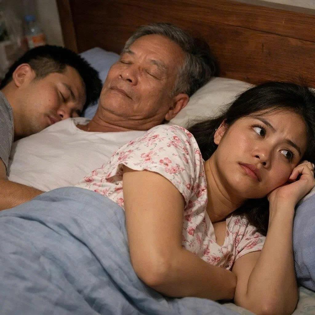 Đêm tâ;/n h-ôn đầu tiên, bố chồng đòi nằm giữa hai vợ chồng vì phong tục “v;/ía đẻ con trai” — đúng 2h sáng, tôi thấy người mình…