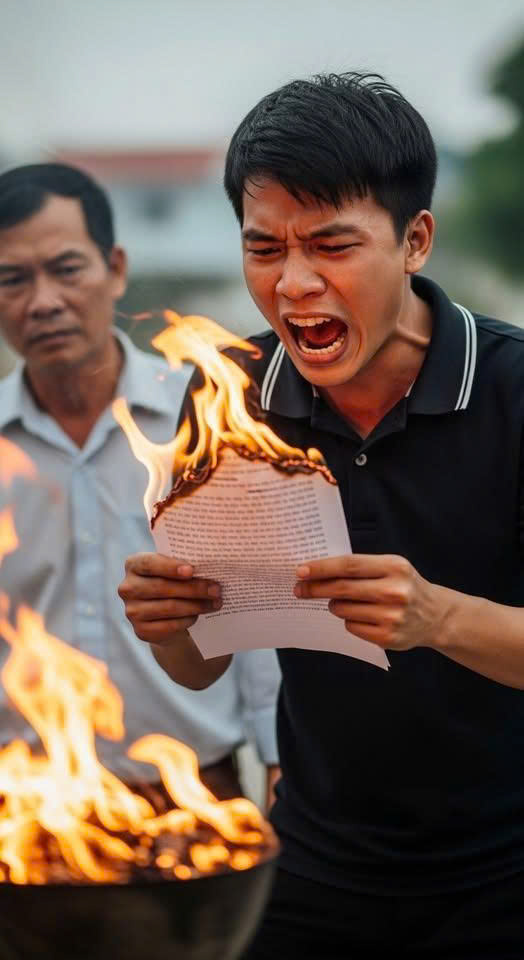 Bố dượng đ:ố:t giấy báo trúng tuyển đại học, tôi h:ậ:n ông 15 năm rồi bật khóc khi thấy thứ ông để lại