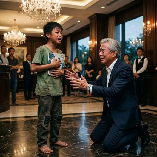 3 Năm Cõng Em Đi Khắp Nơi Tìm Cha – Khoảnh Khắc Cậu Bé Hát Khiến Tỷ Phú Quỳ Xuống Trong Nước Mắt….