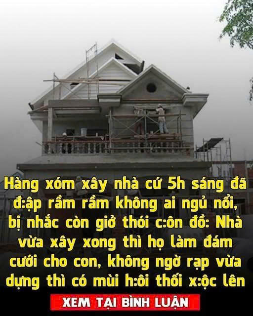 Chồng tôi xây lấn đất nhưng hàng xóm không phản đối, đến khi làm nhà xong, họ qua đòi bồi thường