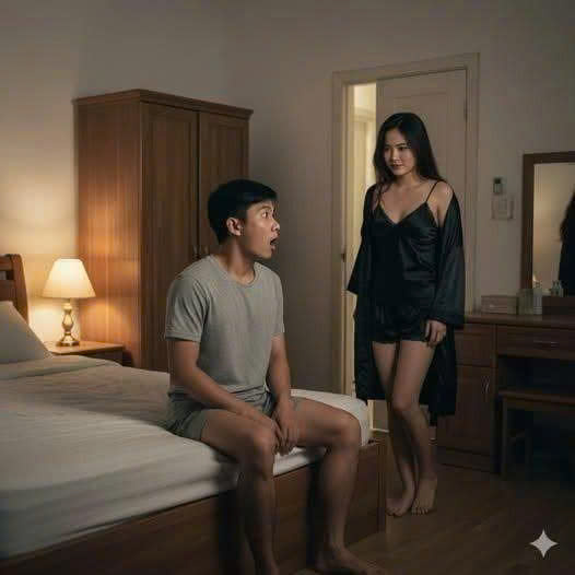 Chị vợ sang ngủ nhờ, nửa đêm dậy gõ cửa thì thầm một việc khiến em rể toát mồ hôi