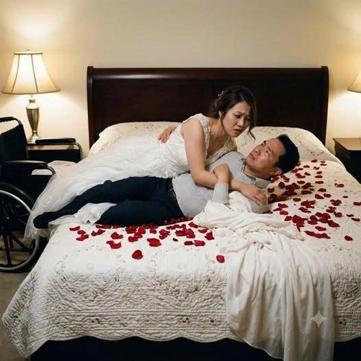 Không muốn tôi hạnh phúc, mẹ kế gả tôi cho anh chồng bị l’i”ệ’t ch’ân. Đêm t;;ân h;;ôn, tôi dìu anh lên giường và một cú ngã đã làm thay đổi cuộc đời của cả 2…