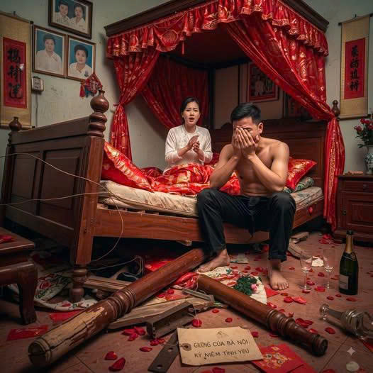 Đê;m độ;ng ph;òng, giường cưới của tôi sậ;p ngay lúc cao trào. Ai cũng tưởng chuyện hài… cho đến khi tôi bật khóc nức nở vì biết nguồn gốc thật sự của nó. Và đó mới chỉ là khởi đầu cho cơn á;;c mộ;:ng sau cưới