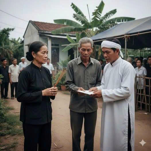 Cả nhà ‘nổ ra cuộc bàn tán’ vì chiếc phong bì 500 nghìn đồng của thông gia nghèo trong đám tang
