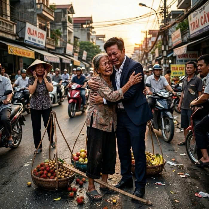 Doanh Nhân Mỹ Gốc Việt Đoàn Tụ Mẹ Bán Hàng Rong Sau 40 Năm: “Con Đã Chờ Đợi Mẹ Cả Đời”…..