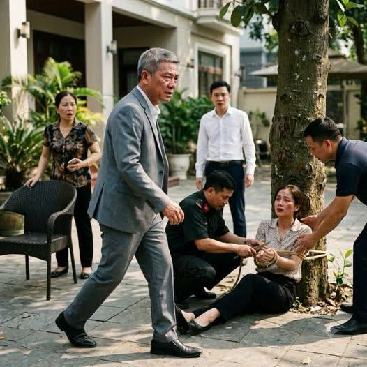 Bị Mẹ Chồng Trói Giữa Sân Đòi Cướp Tài Sản, Tôi Chỉ Gọi Một Cuộc Điện Thoại Khiến Cả Gia Đình Sụp Đổ!…..